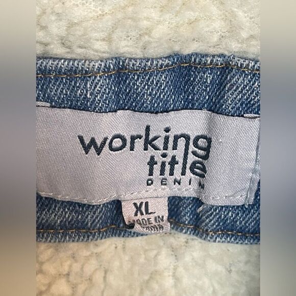 Red Hot Chili Peppers Daydreamer upcycled jean jacket custom ONE OF A Kind. XL - Picture 5 of 7